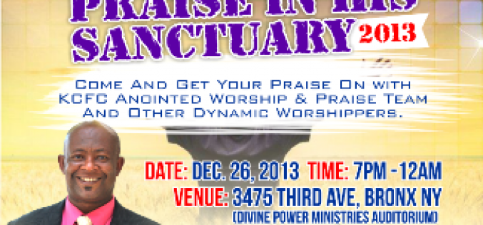 Praise in his Sanctuary