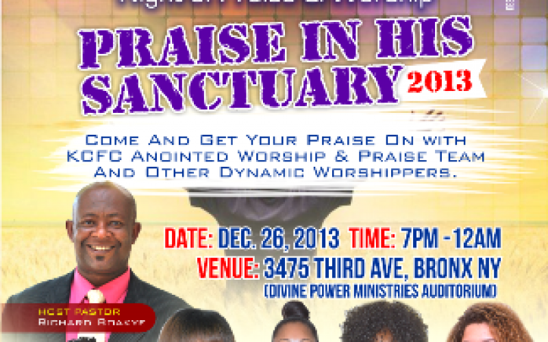 Praise in his Sanctuary