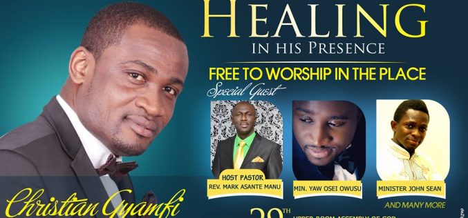 Healing in his Presence