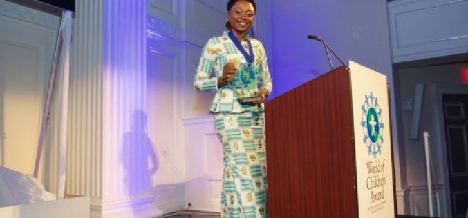 Young Ghanaian Wins $35,000 World of Children Award 2015
