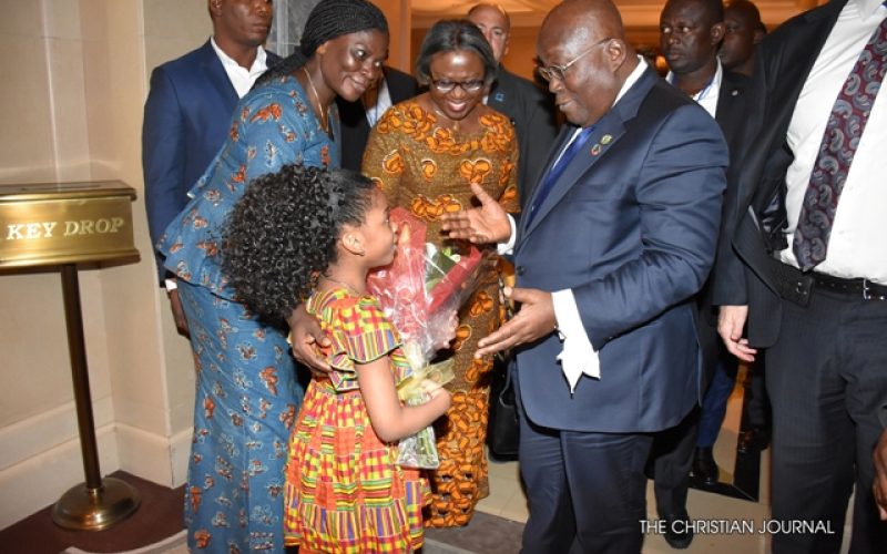 President Akufo Addo in New York for Oceans Conference